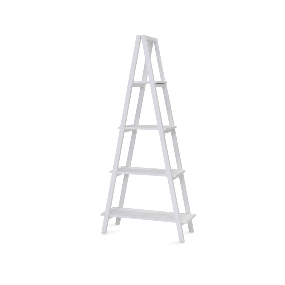 Pyramid Bookcase - White – THELMAN