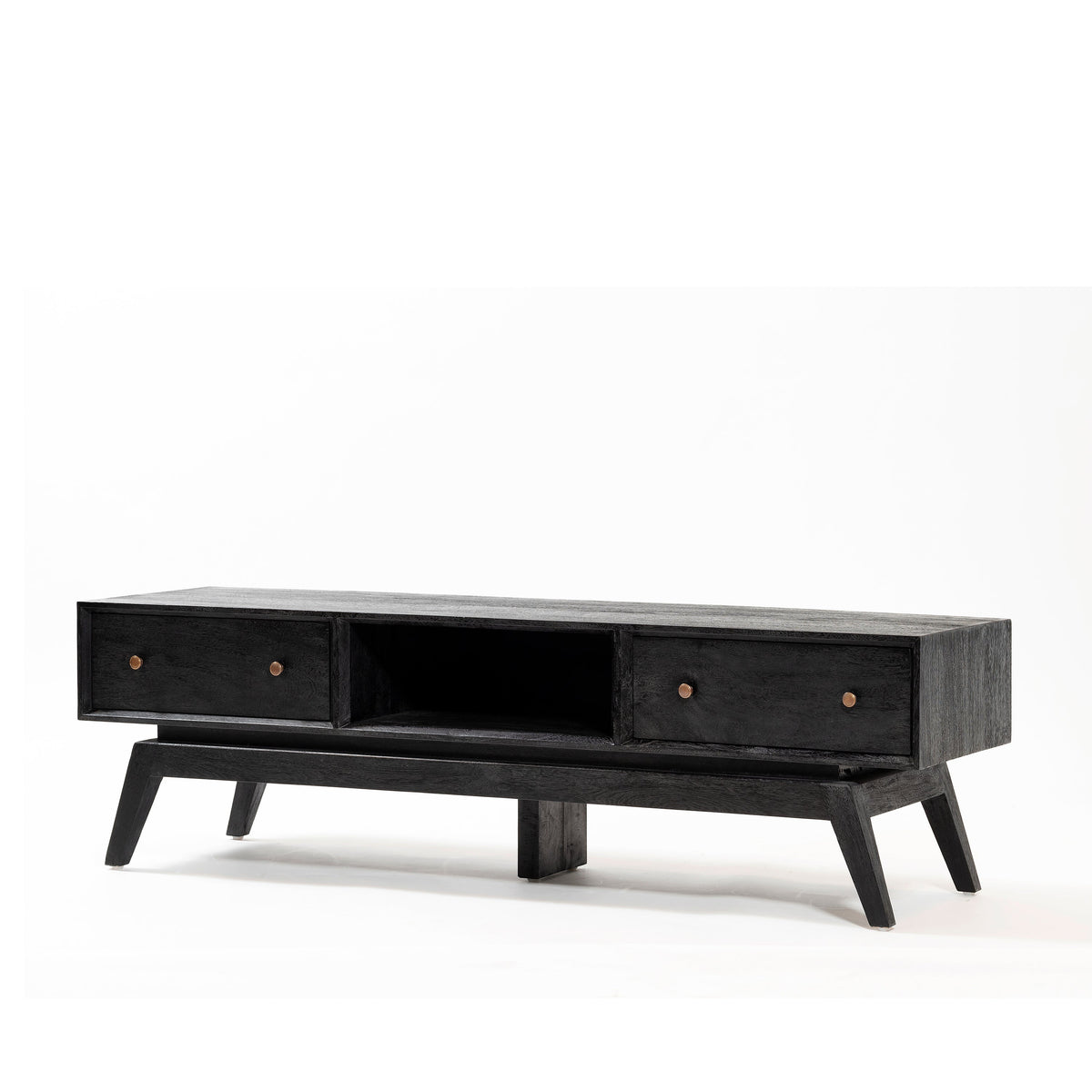 Sari Mini Entertainment Unit 1x3 - Black – THELMAN